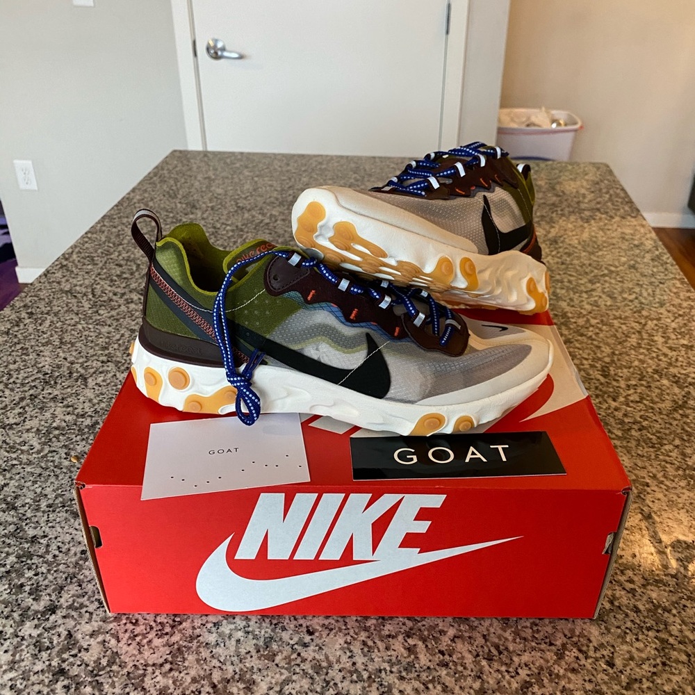 Nike React Element 87 “Moss”
